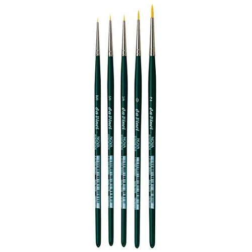 da Vinci Watercolor Series 4237-5 Brush Miniature Set - Nova Synth...