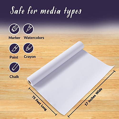 Incredible Value Bundle 3 Pack Easel Paper Roll Fits Most Standard...