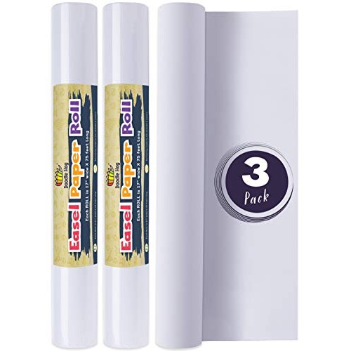 Incredible Value Bundle 3 Pack Easel Paper Roll Fits Most Standard...