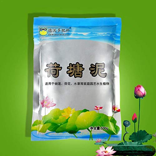 Organic-Rich Natural Lotus Pond Mud, Plant Growing Media Water Lil...