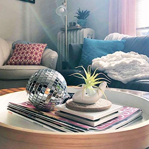 Dahey Air Plant Holder Cute Ceramic Mini Hand Shape Stand Airplant...