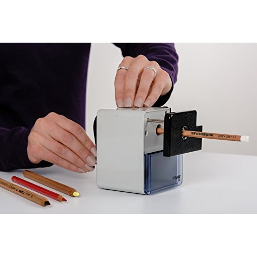 Dahle 166 Premium Pencil Sharpener w/Point Adjuster & Automatic Cu...
