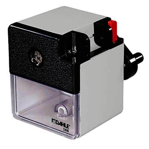 Dahle 166 Premium Pencil Sharpener w/Point Adjuster & Automatic Cu...