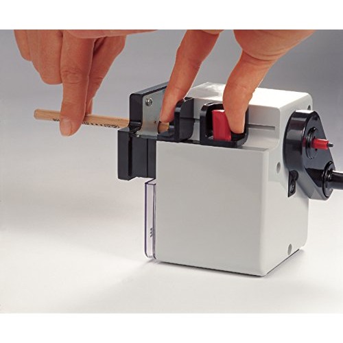 Dahle 166 Premium Pencil Sharpener w/Point Adjuster & Automatic Cu...