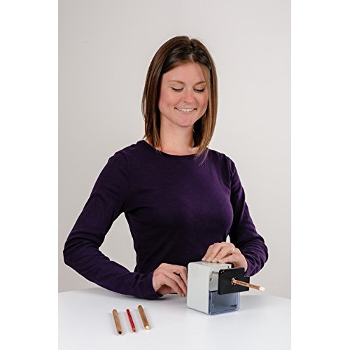 Dahle 166 Premium Pencil Sharpener w/Point Adjuster & Automatic Cu...