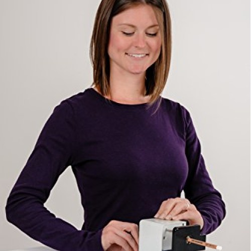 Dahle 166 Premium Pencil Sharpener w/Point Adjuster & Automatic Cu...