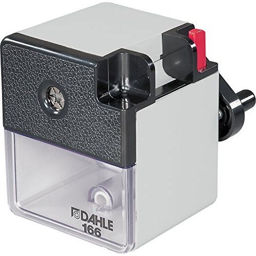 Dahle 166 Premium Pencil Sharpener w/Point Adjuster & Automatic Cu...