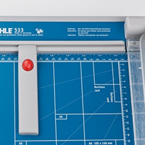 Dahle 533 Professional Guillotine Trimmer, 13-3/8 Cut Length, 15 ...
