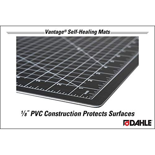 Dahle Vantage 10670 Self-Healing Cutting Mat, 9x12, 1/2 Grid, 5...
