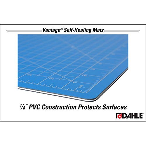 Dahle Vantage 10693 Self-Healing Cutting Mat, 24x36, 1/2 Grid, ...