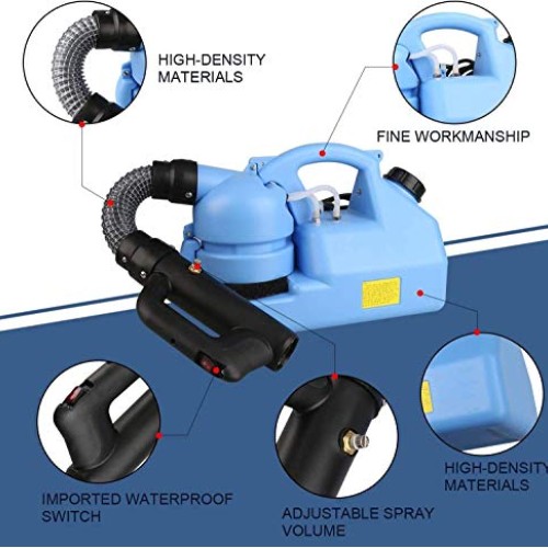 DAI QI 7L Portable Fogger Machine - Electric Mist Duster - Ultra L...