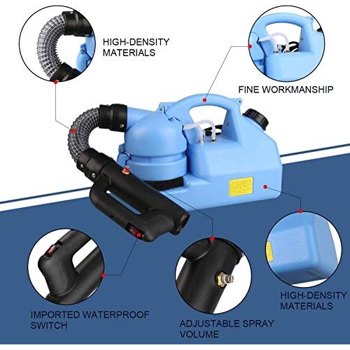 DAI QI 7L Portable Fogger Machine - Electric Mist Duster - Ultra L...