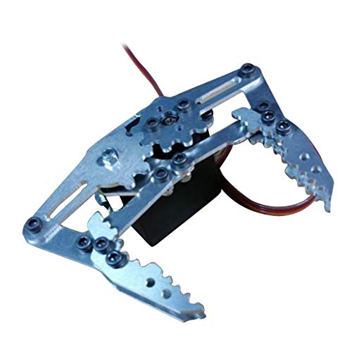 dailymall Alloy 6 DOF Robotic Arm Clamp Claw & Swivel Stand Mounti...
