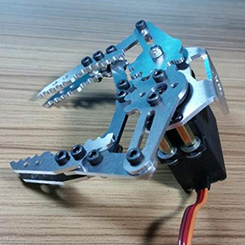 dailymall Alloy 6 DOF Robotic Arm Clamp Claw & Swivel Stand Mounti...