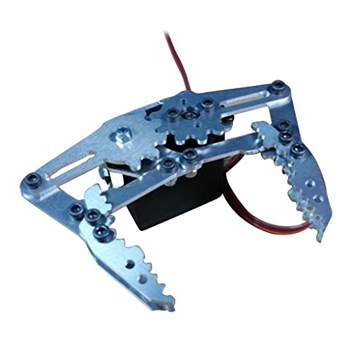 dailymall Alloy 6 DOF Robotic Arm Clamp Claw & Swivel Stand Mounti...