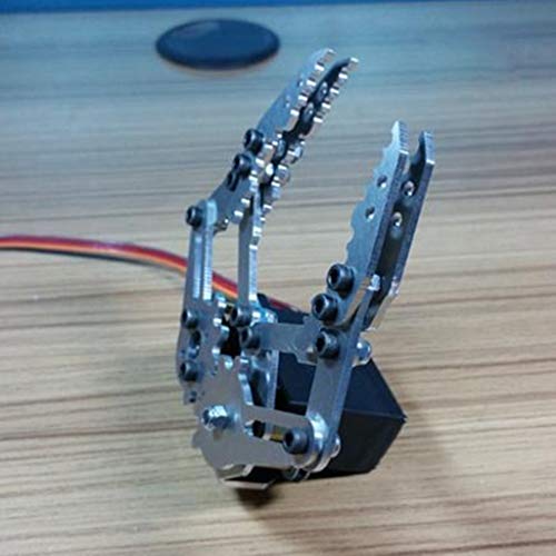 dailymall Alloy 6 DOF Robotic Arm Clamp Claw & Swivel Stand Mounti...