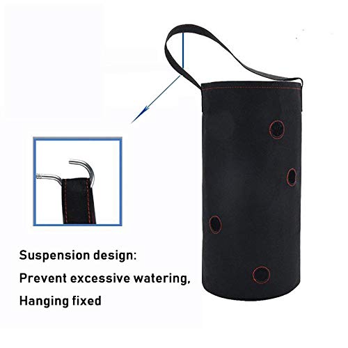 Daily necessities Felt Planting Bag, Hanging Strawberry Planting B...