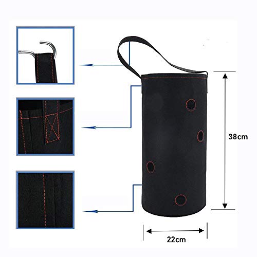 Daily necessities Felt Planting Bag, Hanging Strawberry Planting B...