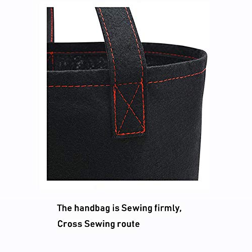 Daily necessities Felt Planting Bag, Hanging Strawberry Planting B...