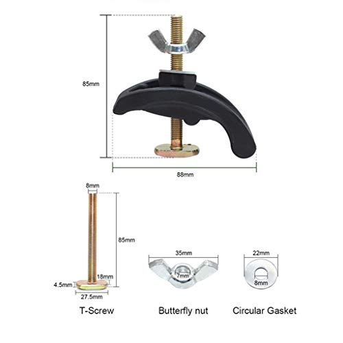 dailymall 8x CNC Engraving Machine Pressing Plate Clamp Platen Fas...
