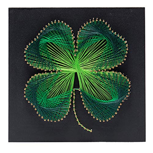 dailymall Lucky 4 Leaf String Art Kit with Basic Tools for Kids Be...