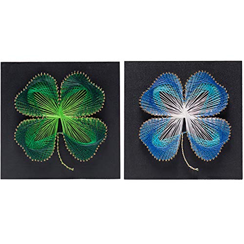 dailymall Lucky 4 Leaf String Art Kit with Basic Tools for Kids Be...