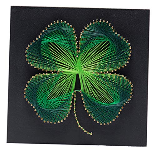 dailymall Lucky 4 Leaf String Art Kit with Basic Tools for Kids Be...