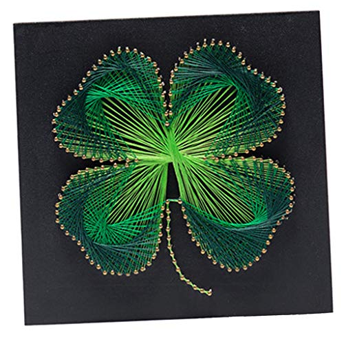 dailymall Lucky 4 Leaf String Art Kit with Basic Tools for Kids Be...