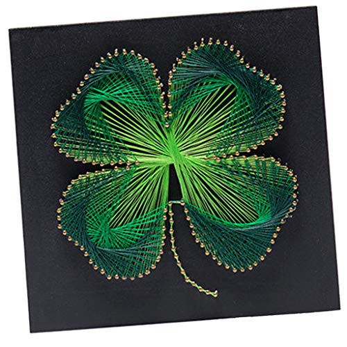 dailymall Lucky 4 Leaf String Art Kit with Basic Tools for Kids Be...