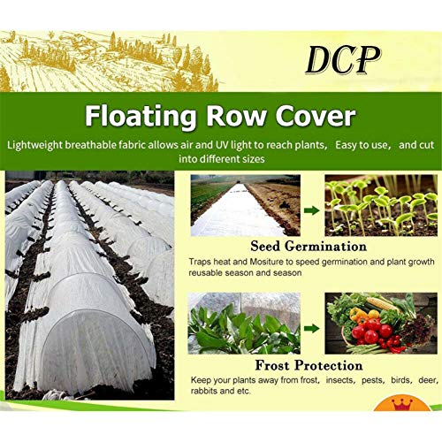 Clear Greenhouse Film 63×197 inches Garden Clear Polyethylene Plas...