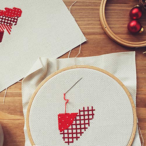 6 Pieces Classic Reserve Aida Cloth Cross Stitch Cloth, DaKuan 11 ...