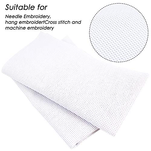 6 Pieces Classic Reserve Aida Cloth Cross Stitch Cloth, DaKuan 11 ...