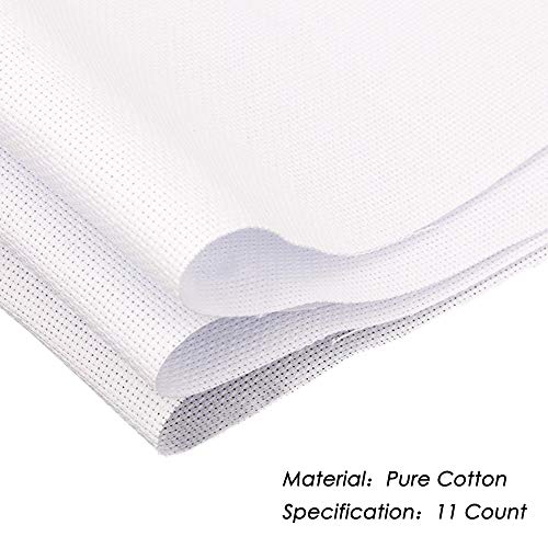 6 Pieces Classic Reserve Aida Cloth Cross Stitch Cloth, DaKuan 11 ...