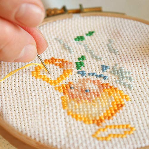 6 Pieces Classic Reserve Aida Cloth Cross Stitch Cloth, DaKuan 11 ...