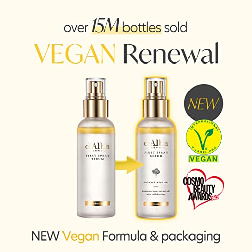 dAlba Italian White Truffle First Spray Serum Vegan, glowy hydr...