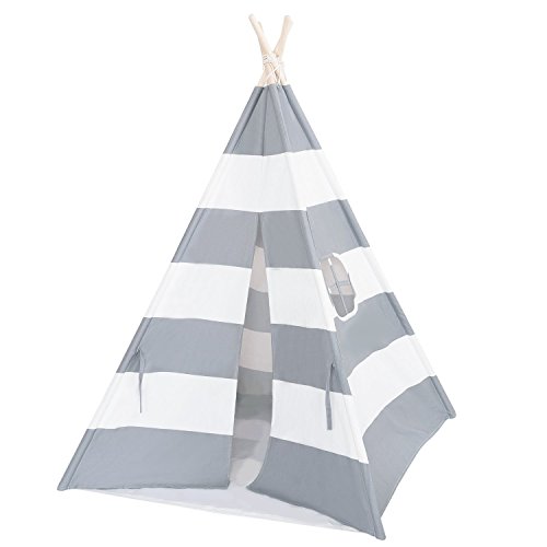 DalosDream Teepee Tent for Kids-100% Natural Cotton Canvas Childre...