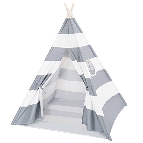 DalosDream Teepee Tent for Kids-100% Natural Cotton Canvas Childre...