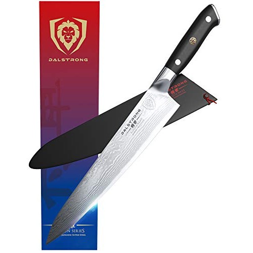 DALSTRONG Chefs Knife - 9.5 - Sho Series - Damascus - Japanes...
