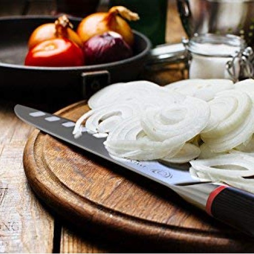 DALSTRONG Santoku Knife - 7 - Phantom Series - Japanese High-Carb...