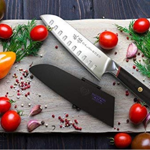 DALSTRONG Santoku Knife - 7 - Phantom Series - Japanese High-Carb...