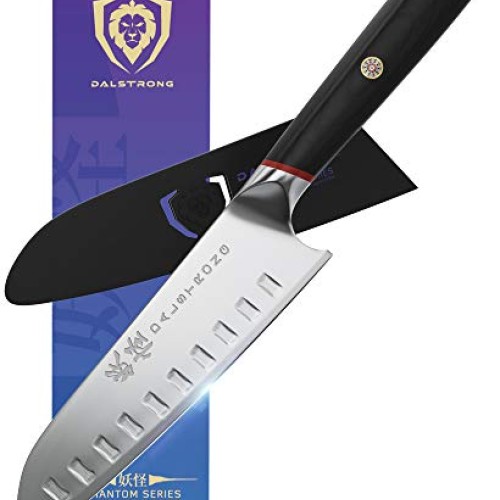 DALSTRONG Santoku Knife - 7 - Phantom Series - Japanese High-Carb...