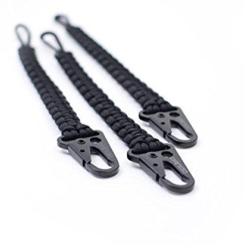 Dango EDC Tether - Cobra Weave 550 Paracord - 6 Inch Woven, 10 Fee...