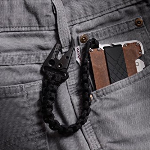 Dango EDC Tether - Cobra Weave 550 Paracord - 6 Inch Woven, 10 Fee...