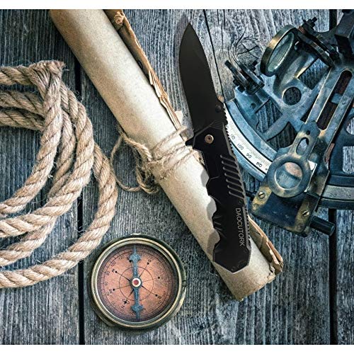 Pocket Folding Knife-Tactical Folding Pocket Knife: Pocket Clip, L...