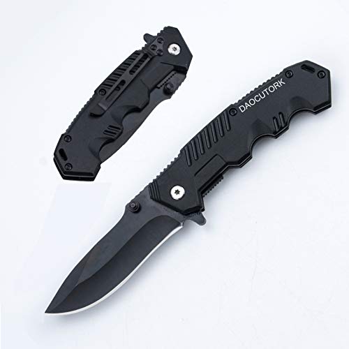 Pocket Folding Knife-Tactical Folding Pocket Knife: Pocket Clip, L...