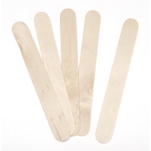 Darice, 480 Piece, 5 ¾ inch, Jumbo Natural Finish Craft Sticks