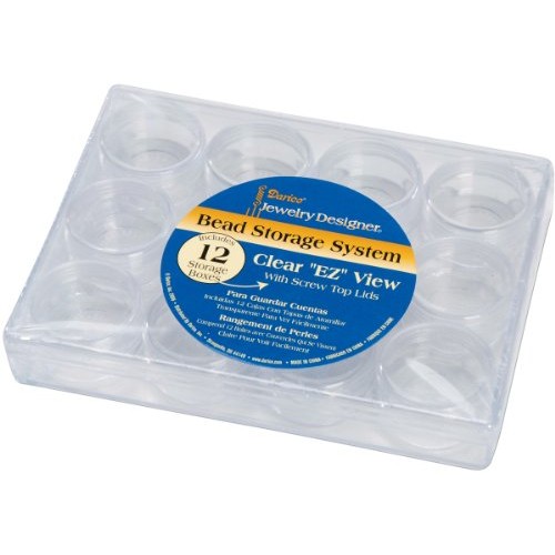 Darice Bead Organizer, 6.5 by 5-Inch