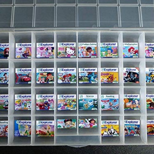Darice Organizer NO Spill 32COMP 13.7X8.6X1 Clear