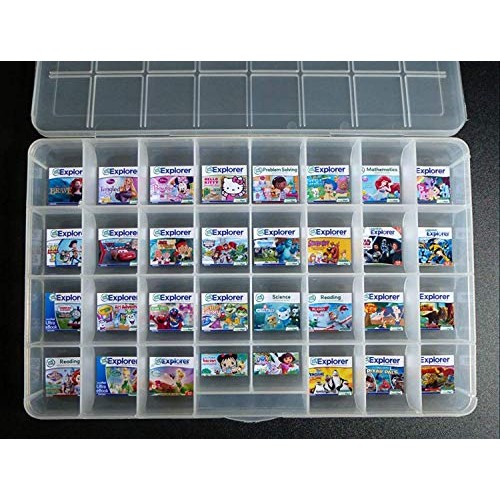 Darice Organizer NO Spill 32COMP 13.7X8.6X1 Clear