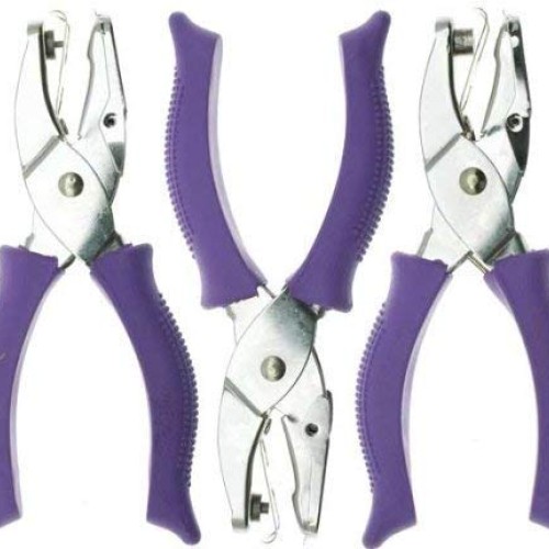 Darice Soft-Handled Hole Punch Cut-Out Rounds Set - Includes 1/16...